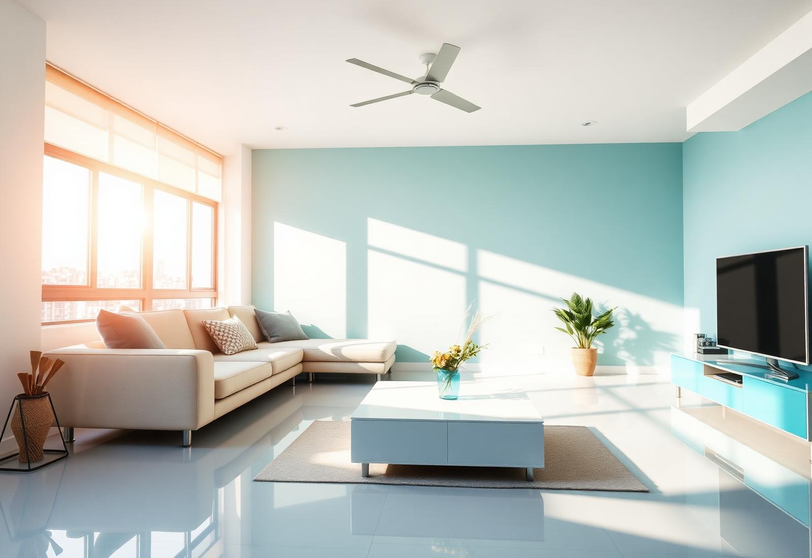 Spotless Australian rental interior after a professional bond clean